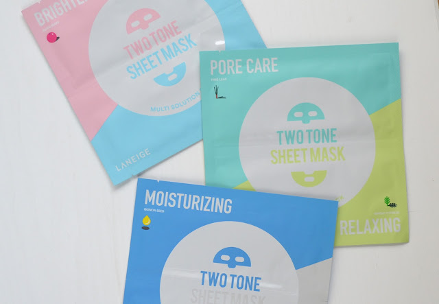 Laneige Two Tone Sheet Mask Review