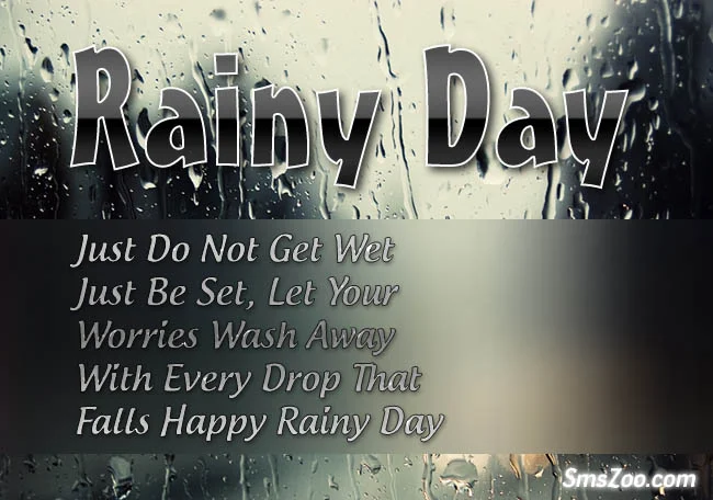 Best Happy Rainy Day Messages