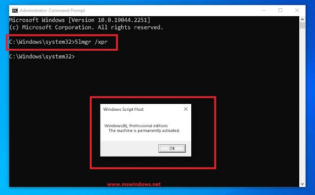 How to check if Windows 10 is activated?