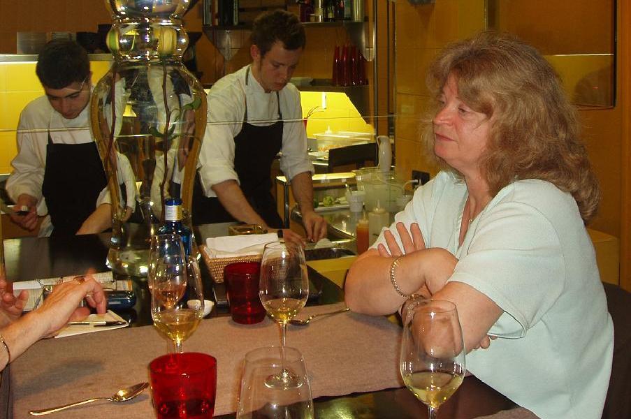 Me cooking for my mum at Comerç 24