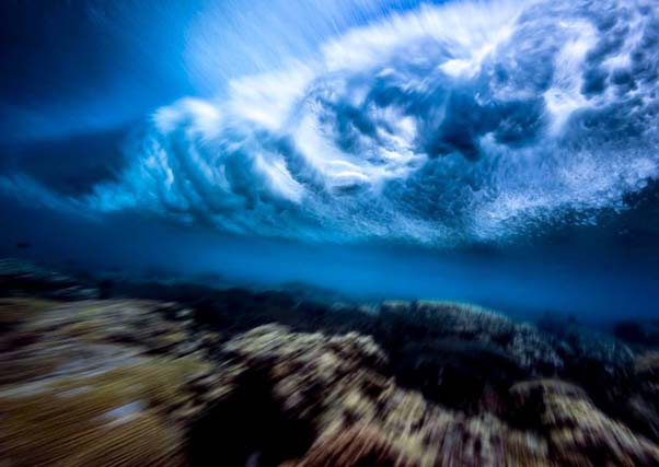 Underneath Waves - 28 Awe Inspiring Photos That Prove Just How Cool Mother Nature Is