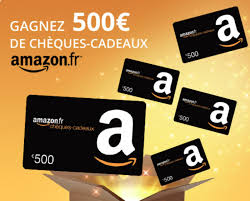 Gagnez un cheque cadeau amazon.fr de 500 EUR!