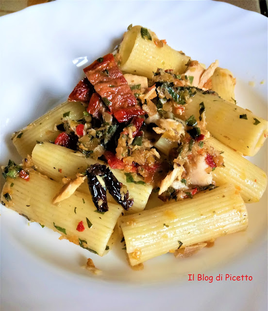 Insalata di pasta, dieta mediterranea, ricetta light