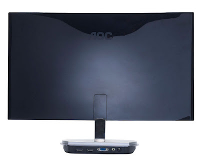 AOC i2353Fh LCD Full HD LED backlight IPS monitor Back