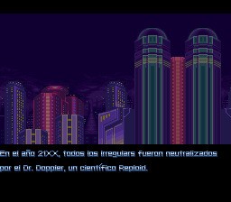  Detalle Mega Man X3 (Español) by Her-Saki descarga ROM SNES