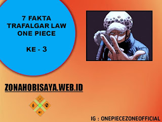 7 Fakta Trafalgar Law, Bajak Laut Dengan Nama Asli Trafalgar D. Water Law