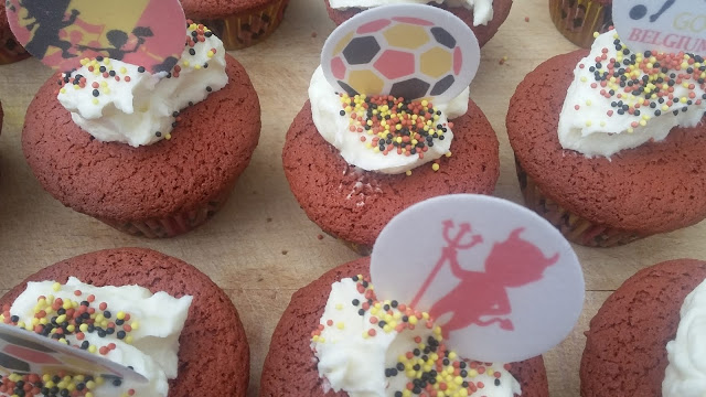 voetbal cupcakes aveve