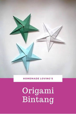 cara membuat bintang laut dari kertas origami