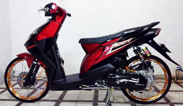 Honda Beat  Modifikasi  Velg 17  Keren Kumpulan Foto dan Gambar