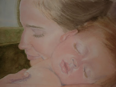 Mothers love painting