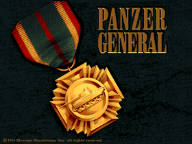 Panzer General DOS title