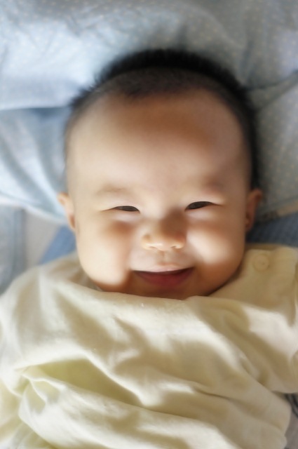 pictures of babies smiling