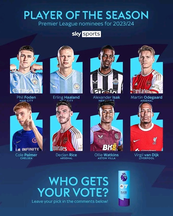 Premier League Player of the Season Nominees Revealed! 