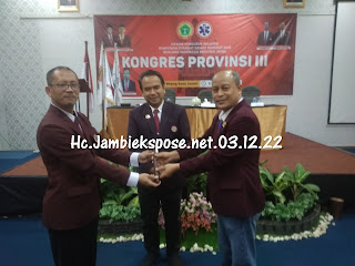 Ketua PP HIPGABI Secara Resmi Membuka  Kongres HIPGABI Provinsi Jambi Ke-III