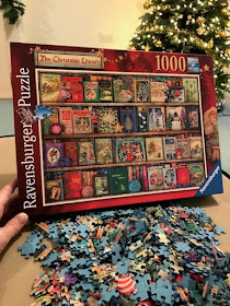 The Christmas library jigsaw puzzle from Ravensburger