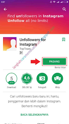 Aplikasi Untuk Mengetahui Unfollower di Instagram | Cek Unfollowers 