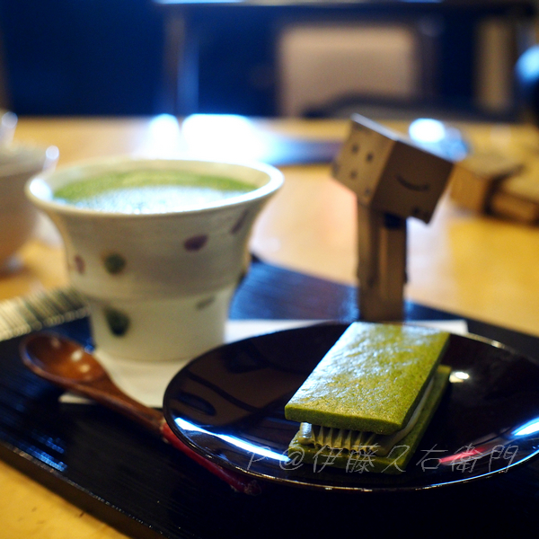 宇治抹茶バターサンド「みどりあはせ」@ 伊藤久右衛門