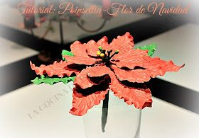 TUTORIAL: POINSETTIA-FLOR DE NAVIDAD GUMM PASTE