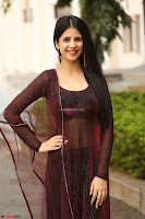 Kashish Vohra looks Beautiful Cute and Innocent beauty in Brown Transparent Velvet Gown ~  Exclusive 019.jpg