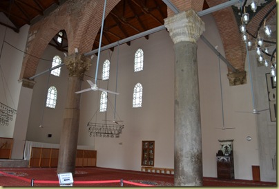 Isa Bey mosque reused capitols