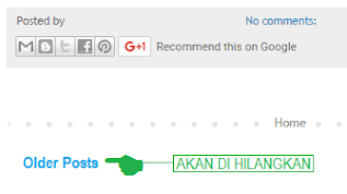OlderPosts dihilangkan