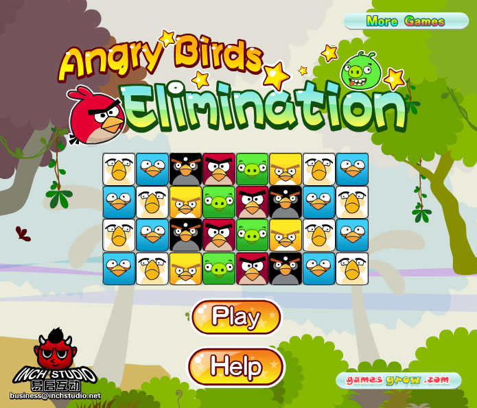 Unblocked Game : Angry Birds Elimination