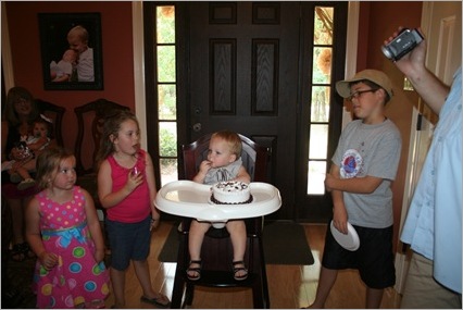 Campbell's First Birthday Party and T's Swimming Lessons 119