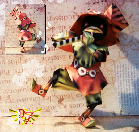 Skull Kid Papercraft