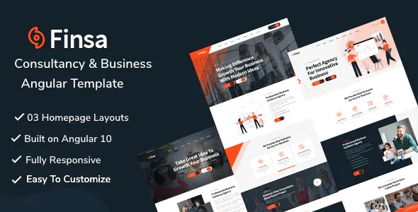 Best Consultancy & Business Angular Template