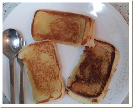 Roti Bakar Mentega Sederhana