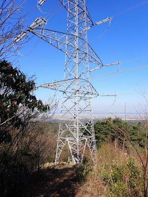 遣水観音山 鉄塔コース 2番目の鉄塔