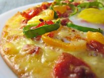 Pinoy cured meat pizza