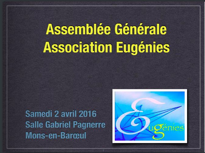 Assemblée générale 2016