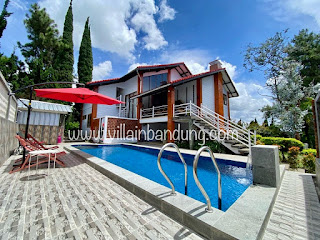 Villa BVQ ( Private pool ruangan luas ) Istana Bunga Bandung