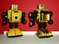 Generation One Bumblebee and Generation Two Bumblebee