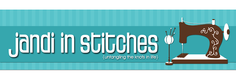 Jandi in Stitches Blog Design