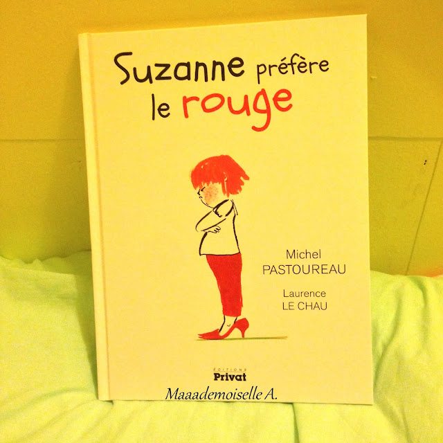 Suzanne préfère le rouge