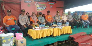 Kapolres Soppeng hadiri Pembukaan Drag Bike Bupati Cup KRT seri III Tahun 2023