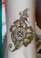 henna jewel for the wrist