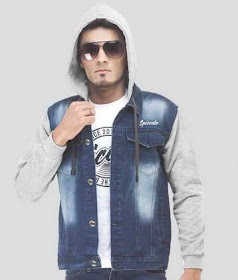 jaket jeans hoodie, jaket jeans levis hoodie