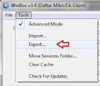 export / backup daftar router mikrotik