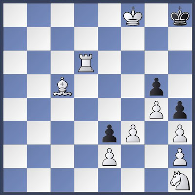 Problema condicionado de ajedrez de B. Horwitz