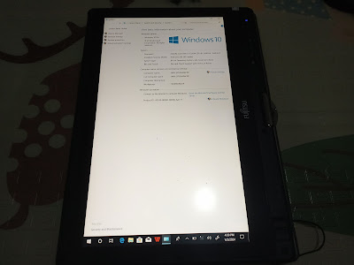Tampilan Menjadi Tablet Fujitsu Lifebook T902