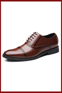Newchic 5 - Large Size Men Brogue Cap Toe Busines Dress Shoes Casual Oxfords - Buddy Blog Ideas