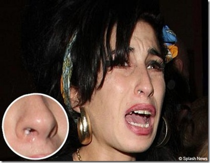 My name is Amy Winehouse I'm crazy and love cocaine and I'm from Blakepool