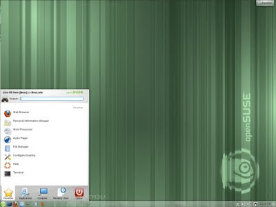 openSUSE RC1