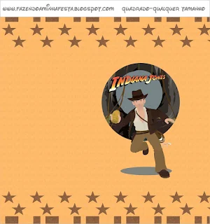 Indiana Jones, Free Printable Candy Bar Labels.