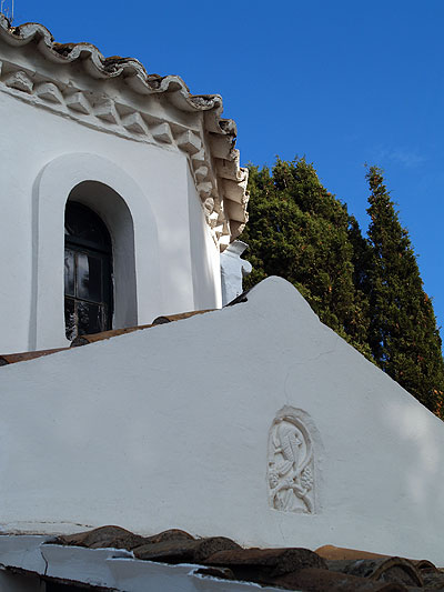 Il monastero di Pontikonissi. Foto di Andrea Mangoni.