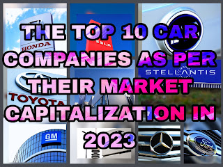 The Top 10 Car Companies by their Market Capitalization in 2023 | TOP 10 REAL