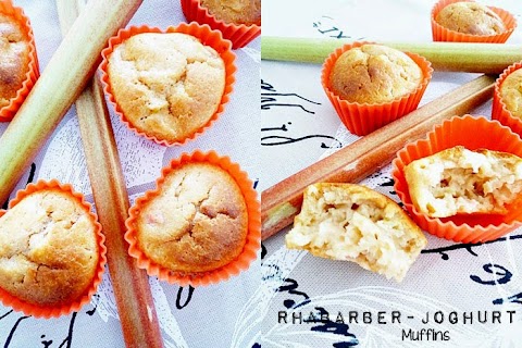 Rhabarber-Joghurt Muffins